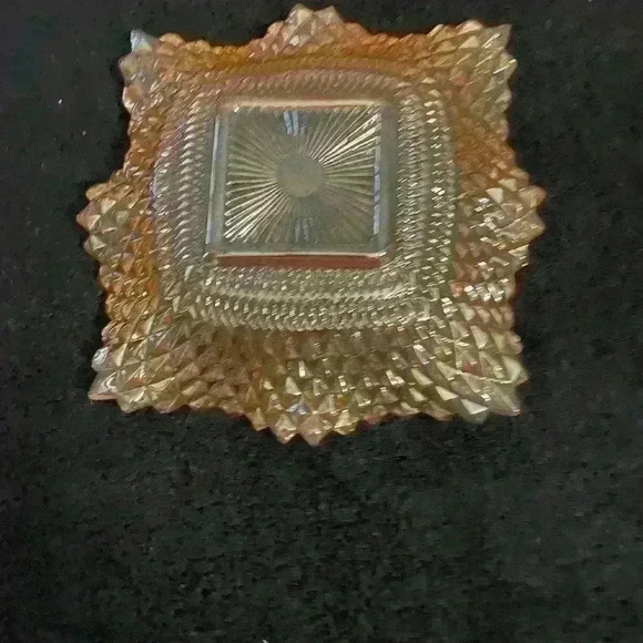 Indiana Glass, Vintage Bowl, 1970's Ashtray , Retro Dish, Candy Bowl - Picture 2 of 4